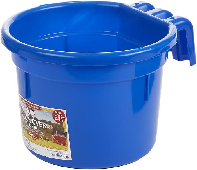 Duraflex 8 Quart Hook Over Feed Pail