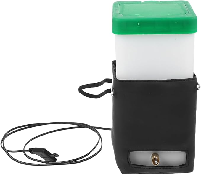 Toddmomy Heated Water Bottle for Pets 7.08In Automatic Waterer for Rabbits and Hamsters Constant Thermostat Water Dispenser Leak-Proof Design
