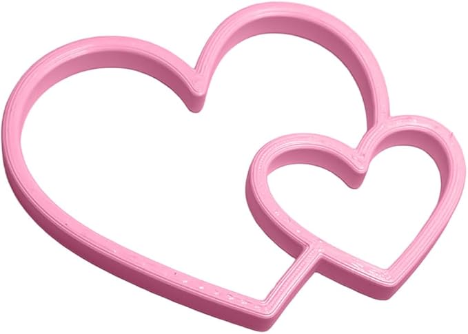 Fish Feeding Portals for Betta & Aquariums | Floating Food Rings & Breathing Windows (Multiple Shapes & Colors) (Heart - Pink)