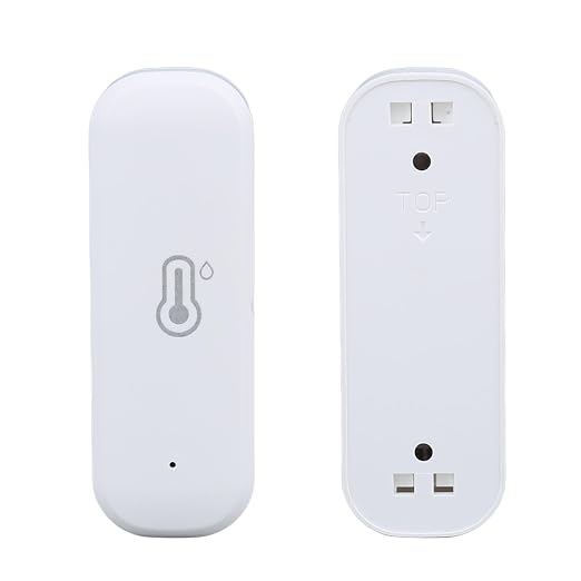 Generic Reptile Temperature and Humidity Sensor with APP Control for Real Time Monitoring | Accurate Hygrometer for Homes Offices and Warehouses | Connectivity (for ZigBee)