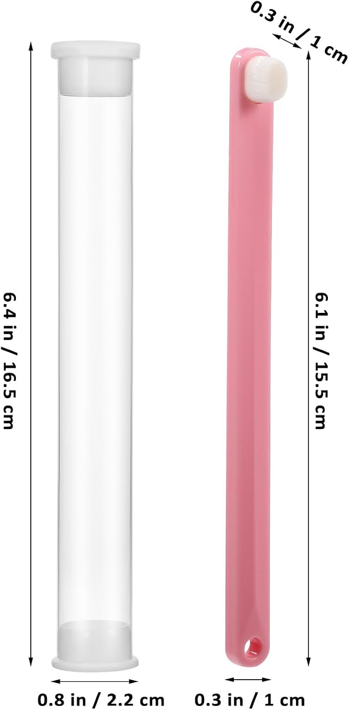 Pet Oral Cleaning Toothbrush Set - Soft Bristle Toothbrushes for Cats Dogs and Rabbits - Care for Sensitive Teeth - 3 Pack