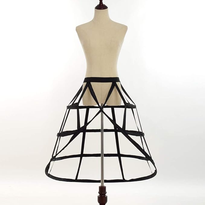 Pannier Petticoat Women Victorian Bustle Cages Hoop Skirt Cage Skirt for Women