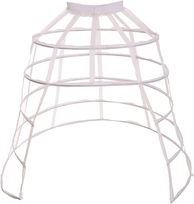 Pannier Petticoat Women Victorian Bustle Cages Hoop Skirt Cage Skirt for Women