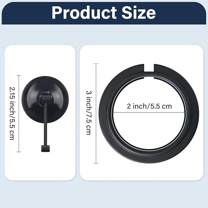 Aquarium Feeding Ring Small Round Floating Fish Food Feeder Food Holder with Suction Cup for Betta Goldfish Guppy Turtle Tank Accessries (1Pack)