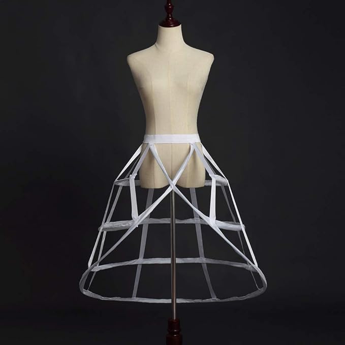 Pannier Petticoat Women Victorian Bustle Cages Hoop Skirt Cage Skirt for Women