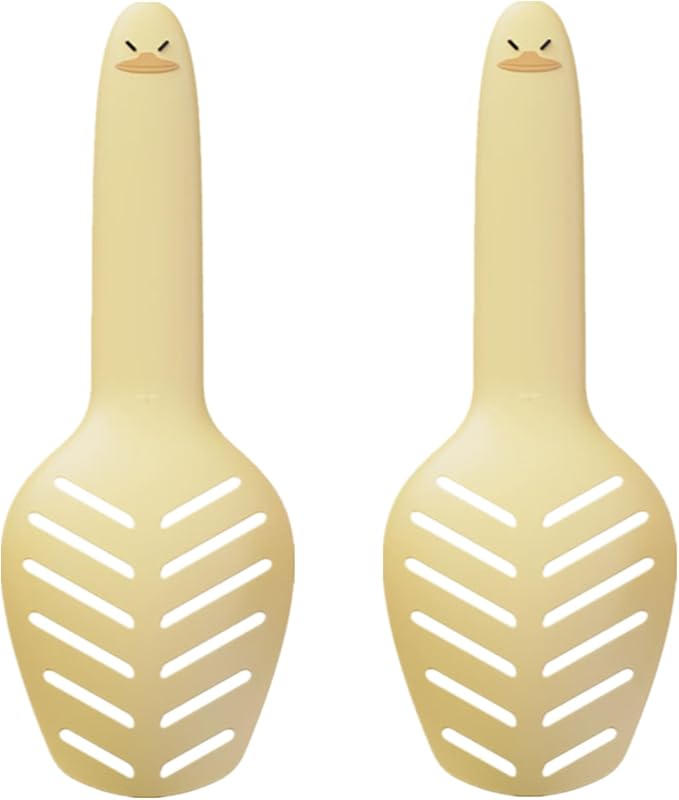 2 Pcs Hamster Poop Scooper & Sand Shovel – Sand Sifter for Bedding, Litter & Sandbox Cleaning – Pet Cleaning Tool for Small Animals
