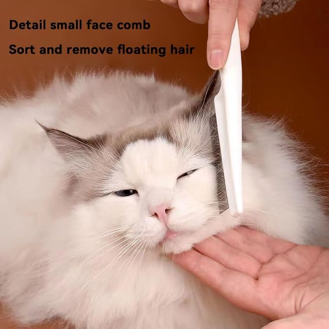 6 Pack Hamster Brush - Small Animal Bath Brush with Lid Soft Cleansing Brush Animal hair combing for Hedgehog Guinea Pig Rabbit Cat Chinchilla Ferret Small Animal Grooming Tool Cleaning Supplies