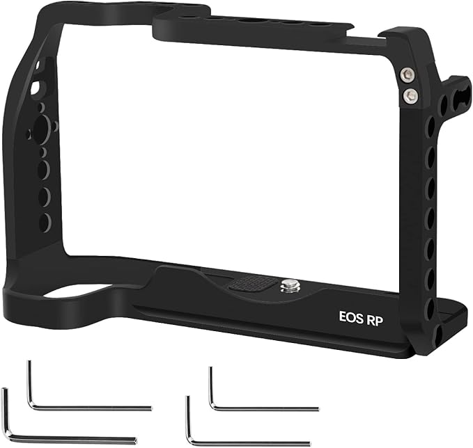 EOS RP Cage, EOS RP Camera Cage for Canon EOS RP Camera Bag Camera Rig Cold Shoe