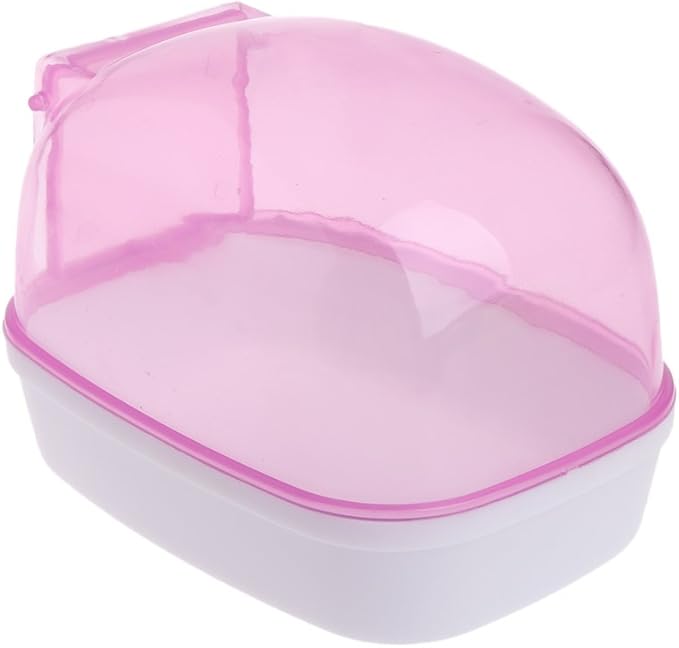 Hamster Sand Bath Critters Shower Toilet Bed Sand Container Bathtub for Small Mice Hedgehog Squirrel Hamster Guinea Pig