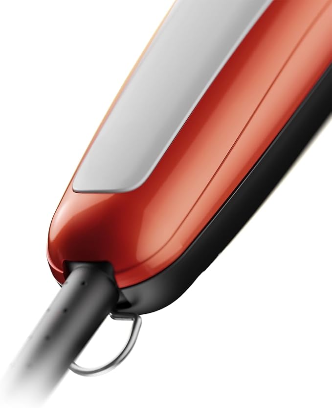 Andis Dr Pol Easy Clip Ultra Adjustable Blade Clipper Kit, Ultimate Grooming Tool for DIY Touch-Ups on Single-Coated Breeds with Thin to Medium Coats, Orange, 561116