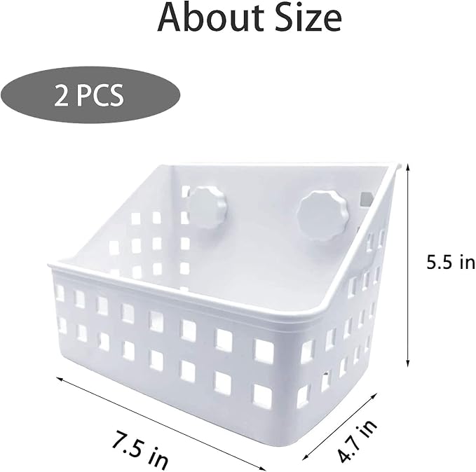 Tfwadmx Rabbit Hay Feeder Hay Rack Manager Holder Plastic Food Bowl Use for Grass Ideal for Bunny Guinea Pig