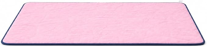 Reusable Guinea Pig C&C Cage Liner – Pink Fleece Bedding with Absorbent Core & Waterproof Bottom – Fits C&C 2x4 Guinea Pig Cages – Ideal for Small Animal Homes (Pink, 2X4 C&C)