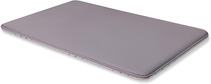 Extra Large Dog Crate Pad Bed, Waterproof Pet Bed for Large Dogs, Outdoor Pet Bed with High Resilience Foam,Wipe Clean & Easy Rinse, Anti Slip 48 inch Graphite Grey