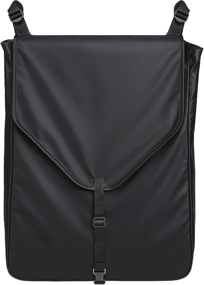 Dansydaisy Black Large Horsewear Bag Stall Front Horse Blanket Storage Bag Durable 600D Oxford 29.5 x 24.5 x 9 in Fabric Portable Easy to Hang Horse Tack Holder Accessories for Keep Organized