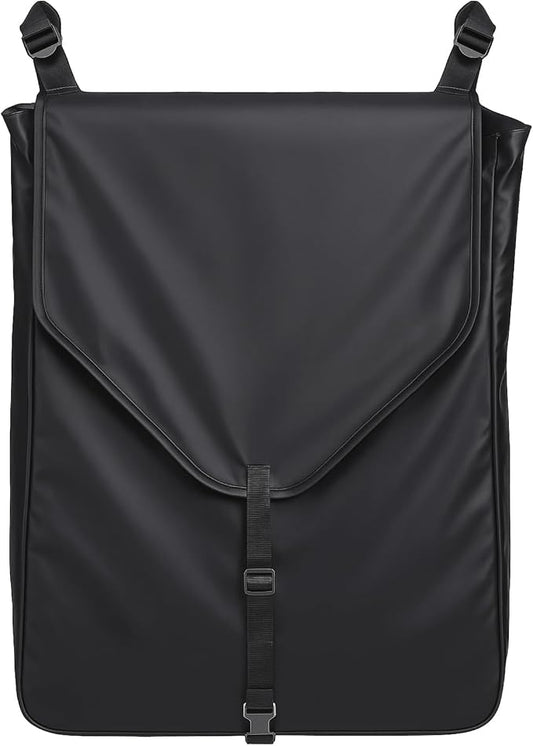 Dansydaisy Black Large Horsewear Bag Stall Front Horse Blanket Storage Bag Durable 600D Oxford 29.5 x 24.5 x 9 in Fabric Portable Easy to Hang Horse Tack Holder Accessories for Keep Organized