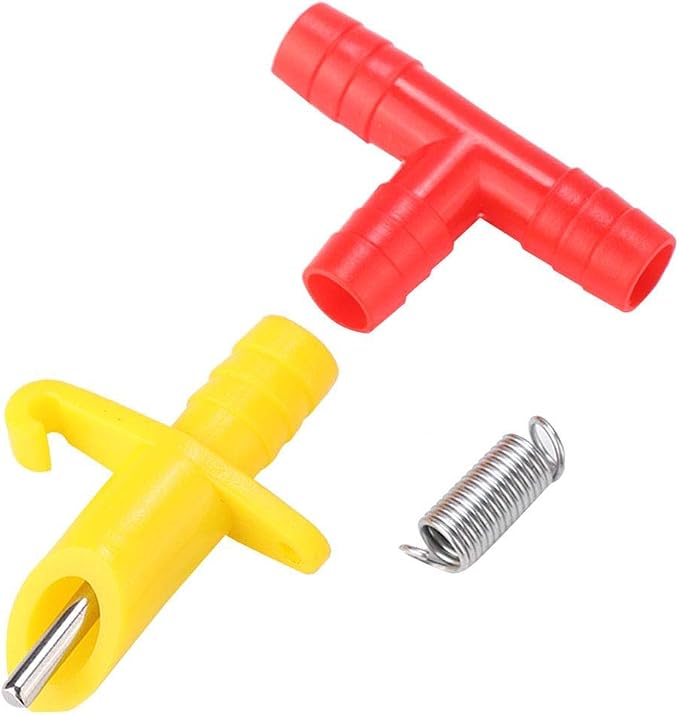20Pcs Rabbit Water Feeder Automatic Rabbit Drinker Nipple Drinking Water Tool Cage Accessories for Small Animals Guinea Pig Ferret Farm Animal SuppliesPoultry Fountains & Waterers