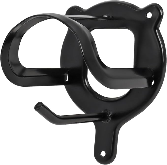 6 Counts Horse Bridle Rack, Bridle Bracket Bridle Hooks with Tubes and Screw, Horse Tack Storage Halter Hanger Metal Bridle Holder for Tack Room,Horse Blanket Rack,Bridle Holder Wall Mount