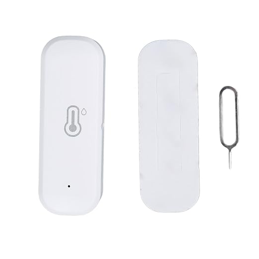 Generic Reptile Temperature and Humidity Sensor with APP Control for Real Time Monitoring | Accurate Hygrometer for Homes Offices and Warehouses | Connectivity (WiFi)
