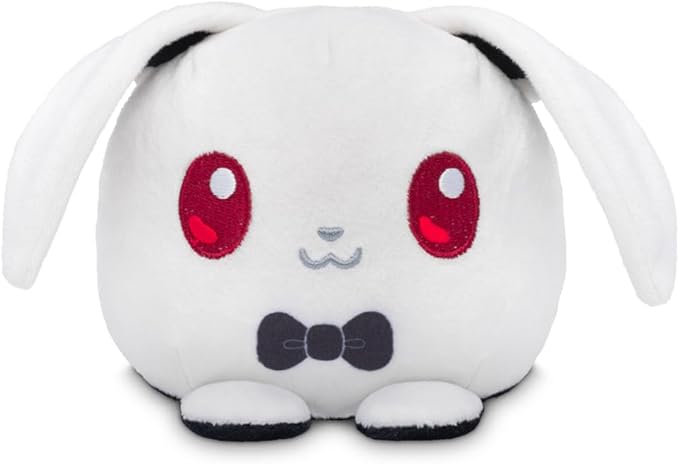 TeeTurtle Glow in The Dark Halloween Bunny 4" Plushie - Cute Kawaii Spooky Stuffed Animal