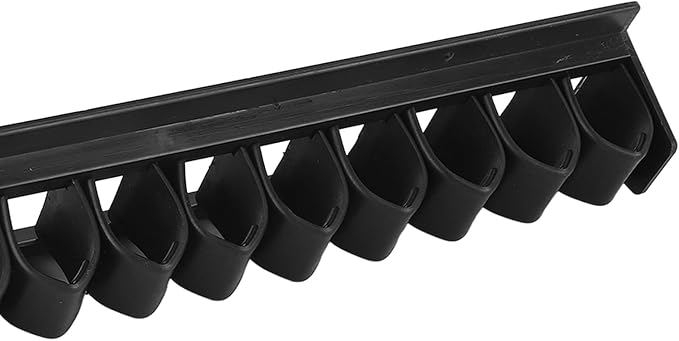 F&Yard Horse Whip Crop Holder Plastic Horse Whip Crop Rack Easy Installation Space Saving Stand for Stables and Horse Farms
