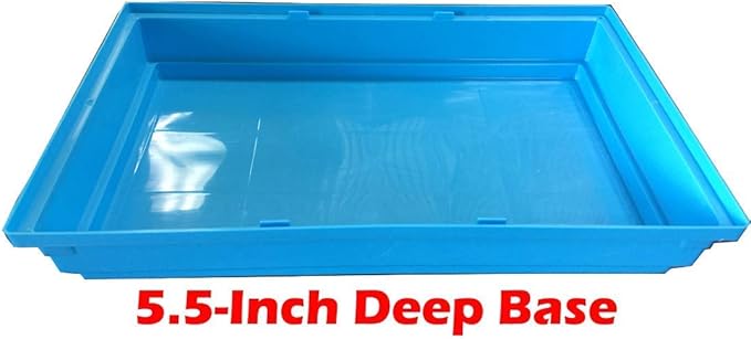 EXTRA LARGE 23" Habitat Hamster Rodent Gerbil Mouse Mice Rat Wire Cage Long Crossing Tube & Deep Tray Expandable and Customizable Hide House Excerise Running Wheel Water Bottle Food Dish