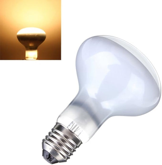2-Pack 110V 75W Pet Heating Lamp,Basking Heat Spot Lamp, Reptile Heat Bulb for Turtle Aquarium Aquatic Reptile Lizard Heat Lighting E26/E27,White,2 Pcs