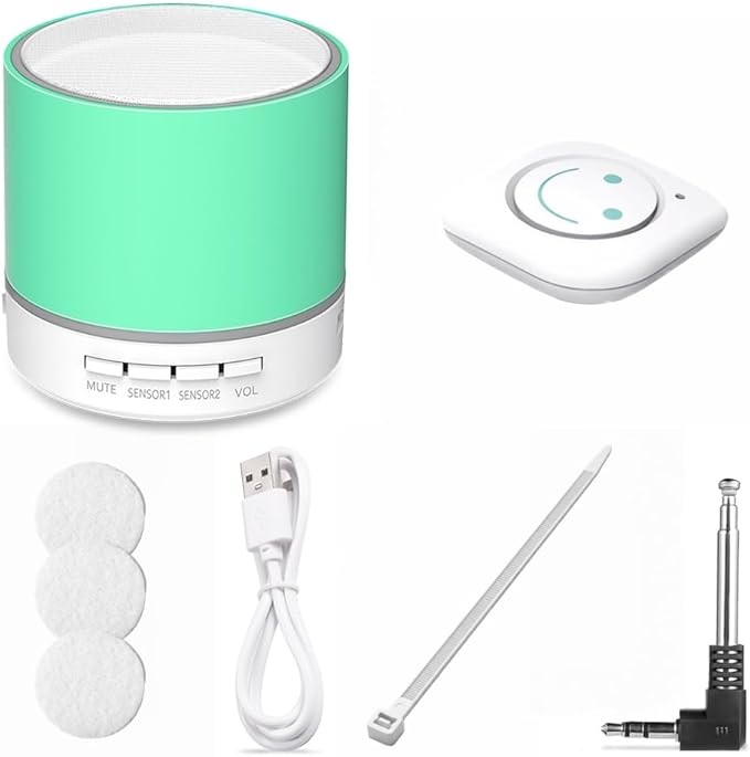 Wireless Puppy Small Dog Doorbell. Ultra-Sensitive Touch to Activate, No Pressing Required. Ideal for Dogs with Light Nose or Paw Pressure. 14 Chimes, 3 Volume Levels and Mute, 3W Clear Sound Speaker