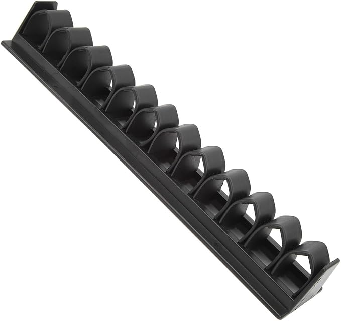 Horse Whip Crop Holder Rack Wall Mounted for Horse, Horse Whip Storage Organizer Crop Holder Whip Rack for Horse Stables Black