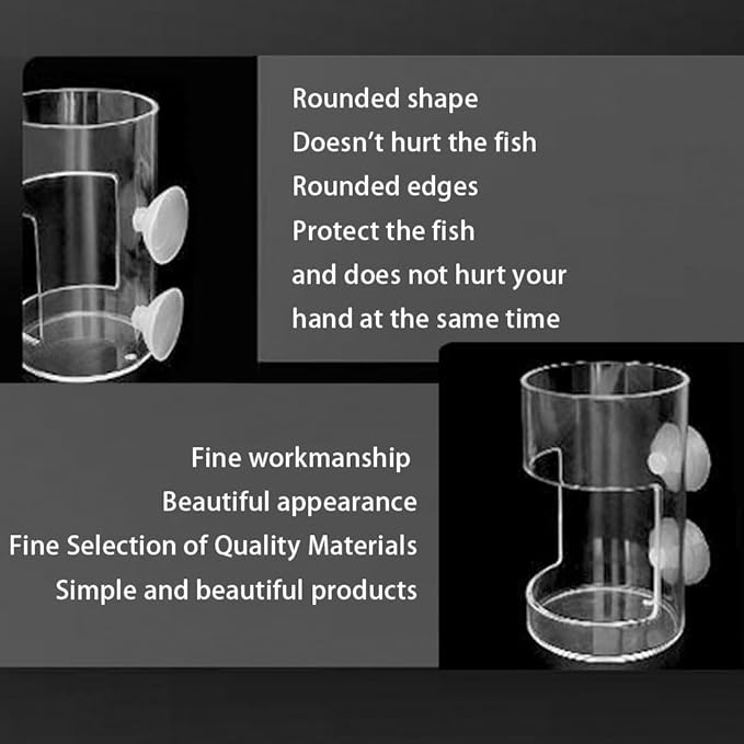Fish Feeder Orbicular Automatic Fish Feeders Reduced Filter Clogging Tank Suitable for All Kinds of Food Tank Accessories