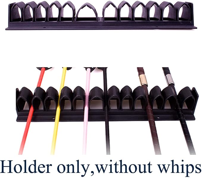 Horse Whip Crop Holder Rack Wall mounted Bracket Hanger