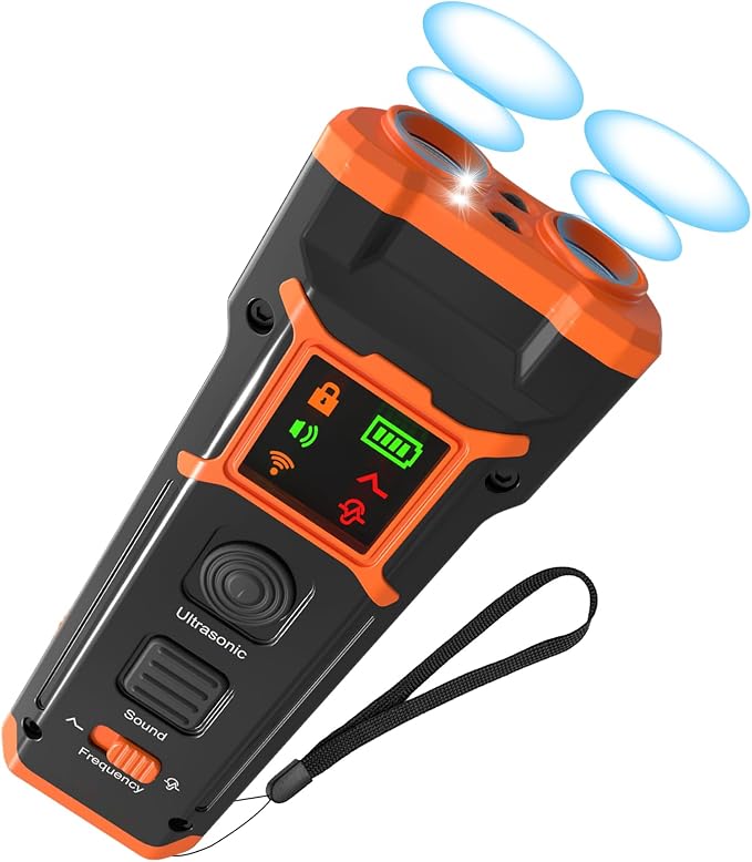 Dog Training Bark Deterrent Device, Anti-Barking Device for Dogs, Stop Bad Behavior Without Yelling or Swatting, Ultrasonic Stopper Alternative to Shock Collar
