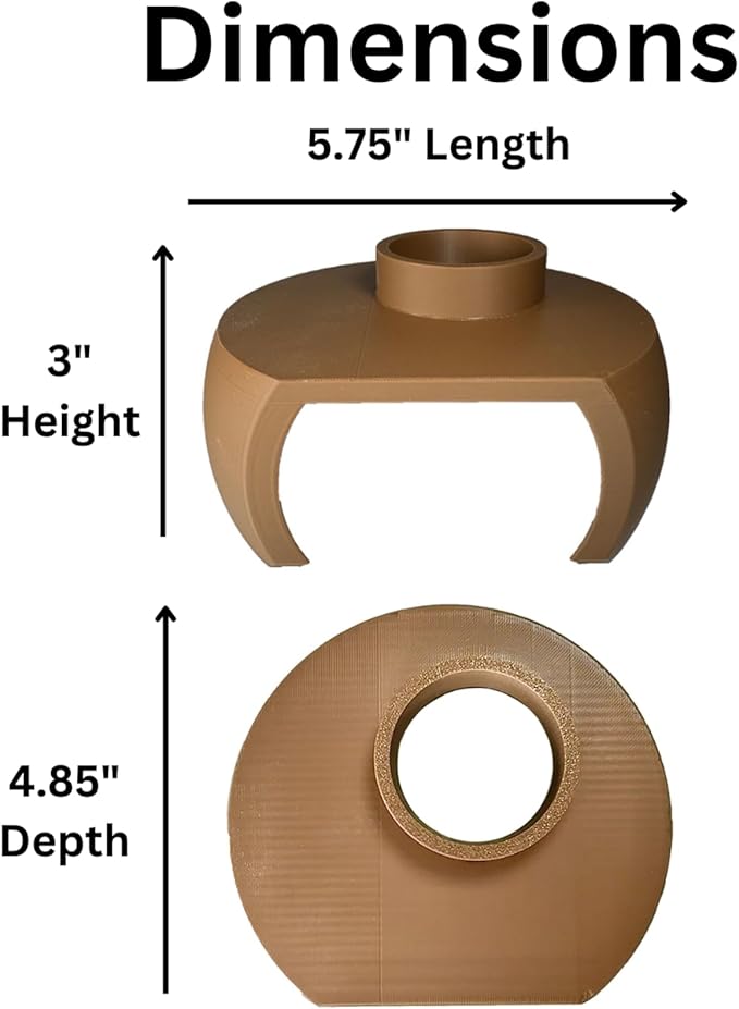 Reptile Underground Cave Viewing Hide | Hognose Snake Leopard Gecko Hide Habitat Tank Enrichment | Reptile Decoration Accessories Supplies Toys Ornaments
