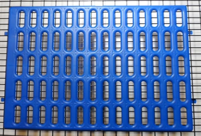 Saguaro Acres Rabbit and Small Animal Cage Resting Mat for Wire Floored Cages (Blue)
