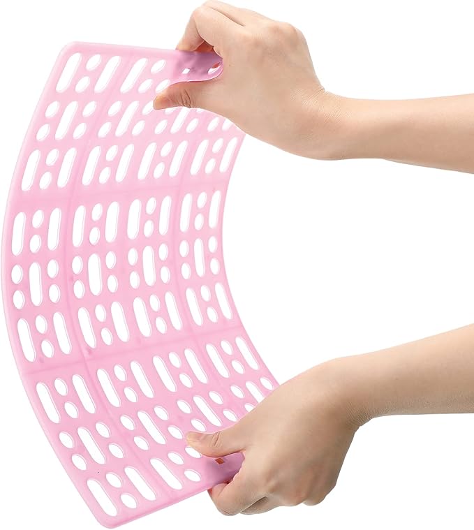 BBTO 24 Pieces Plastic Rabbit Cage Mat Durable Rabbit Feet Pad Small Animal Feet Pad Cage Resting Mat with a Convenient Connectors, Bunny Pads for Easy Cleaning for Bunny Rat Guinea Cats(Multicolor)
