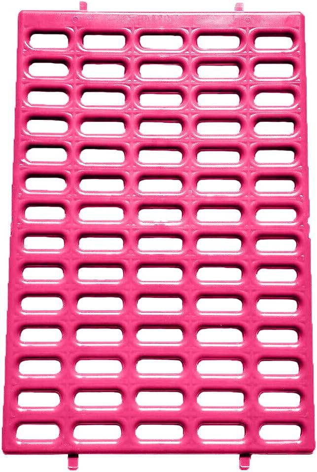 Saguaro Acres Rabbit and Small Animal Cage Resting Mat for Wire Floored Cages (Pink)