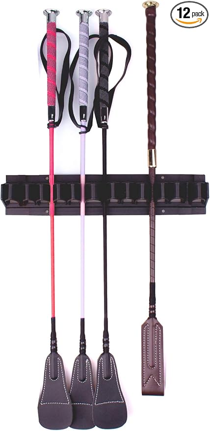 Horse Whip Crop Holder Rack Wall mounted Bracket Hanger