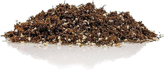 Gardenera Fern + Perlite Soil Mix for Repotting and Planting Succulents and Cactuses - 2 Quart Bag