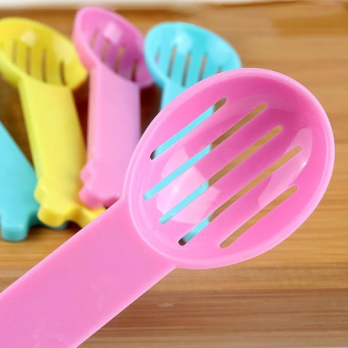 10pcs Hamster Scooter Plastic Garbage Shovel Sieve Hamster Sand Shovel pet Cleaning Tool Small pet Urine Sand Shovel Cleaning Shovel Supplies pet Bath Spoon（mixcolor）