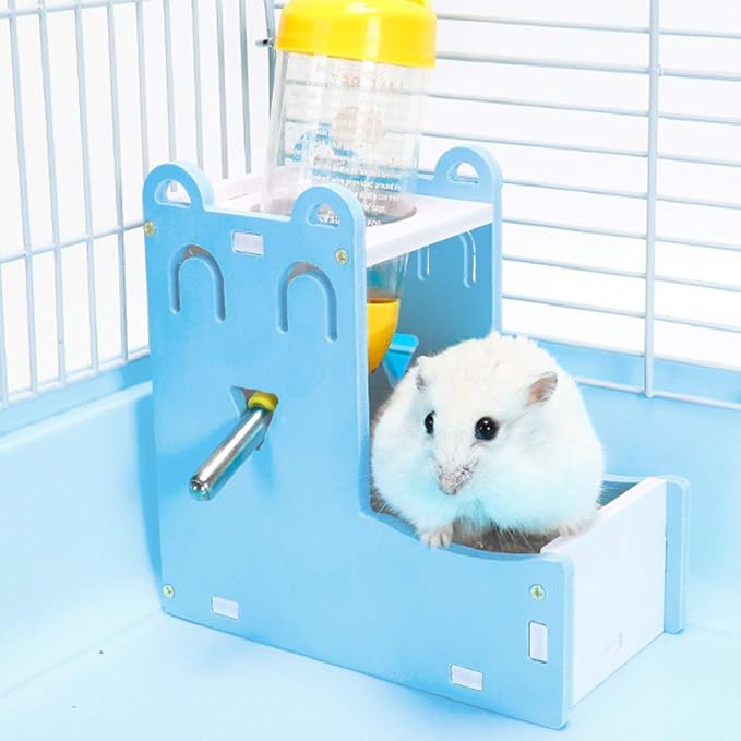 2 in 1 Hamster Feeder and Water Dispenser for Rats and Hamsters