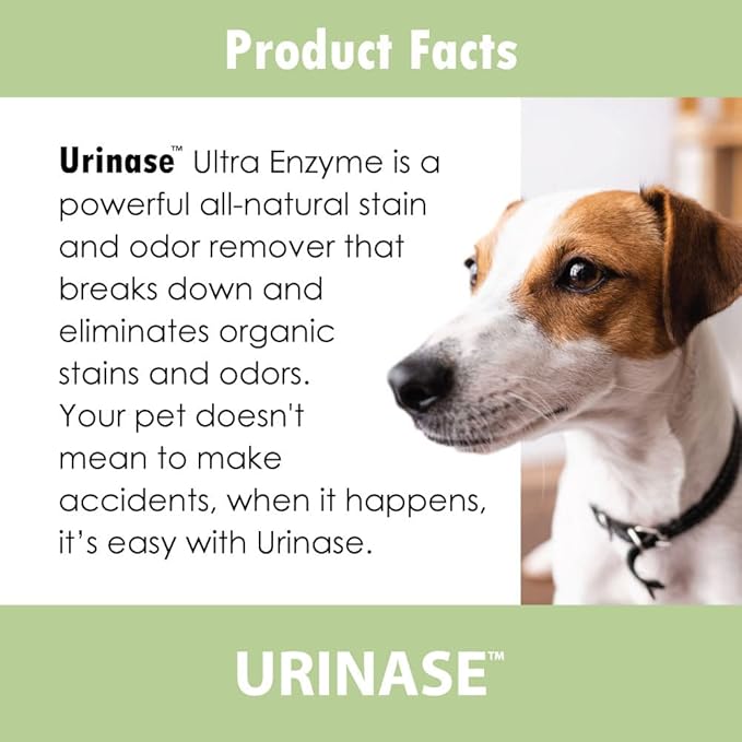 Ultra Enzyme Formula Stain & Odor Remover Spray, Carpets & Rugs, Hardwood & Furniture, Crates & Litter Boxed, Non-Toxic, Urine Destroyer, 4 oz