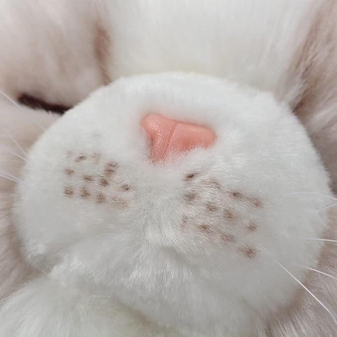 CU-MATE 20" Length Adorable Stuffed Animals Cat -Handmade Plush Soft Cat -Present Gift for Boys/Girls (Grey Ragdoll Cat)
