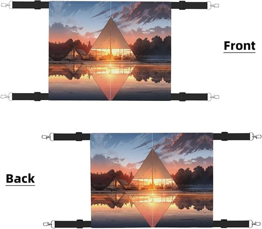 Illuminated Tent Medium Pattern pet Hammock - Sleeping Hammock for Cats, Ferrets, Puppies, Rabbits, Small Animals