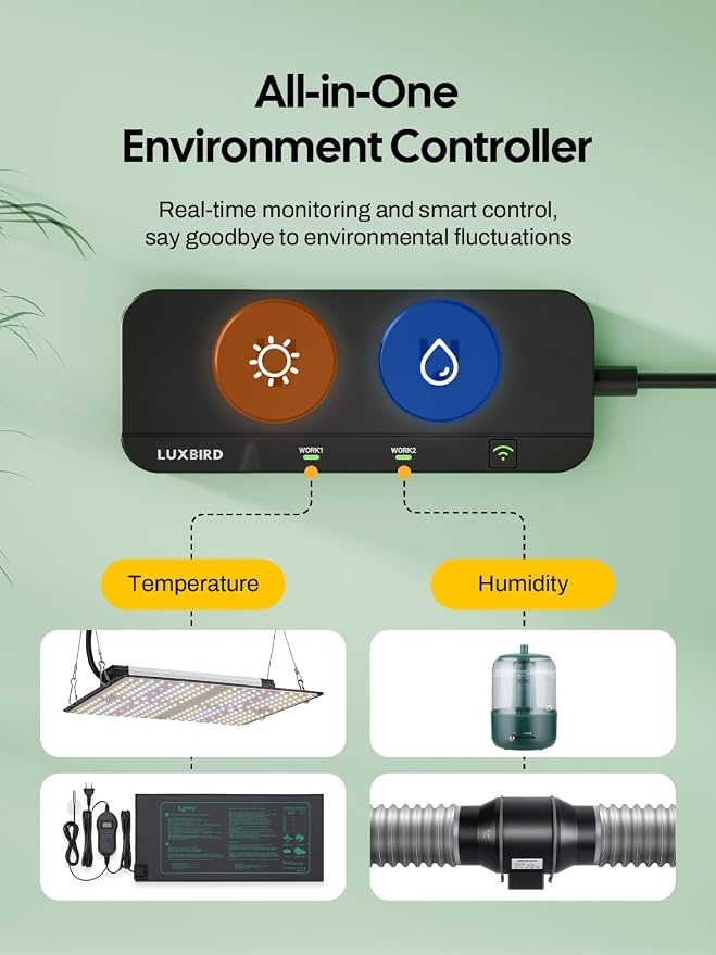 LUXBIRD Temperature and Humidity Controller