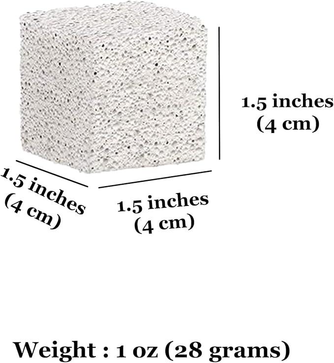Meric CoCoo Grinding Stone for Small Pets, Lava Rocks, Trims Rodent Teeth, Smooths Claws, Adds Calcium to Diet, Chew Toys for Rabbits, Chinchillas, Rats, Mice, Hamsters & Guinea Pigs (10 Pieces)