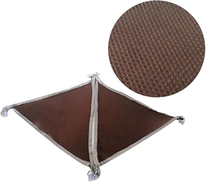 Abaodam 2pieces Mesh Pet Hammock Hanging Bed for Pets and Reptiles for Sleeping and Resting Lightweight and Easy to Store