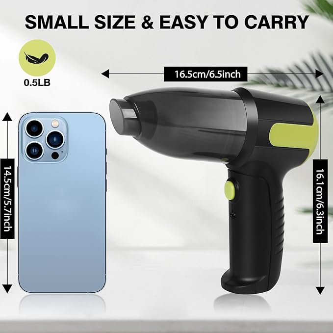 Guinea Pig Poop Vacuum: Mini Handheld Cordless Spot Cleaning Tool for Pet Cages – Ideal for Lightweight Daily Cleanup of Guinea Pig, Rabbit, Hamster, Chinchilla, Reptile, Bird & Small Animals