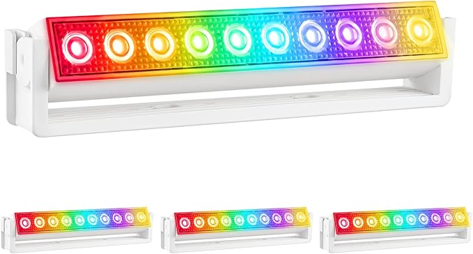 BOBKID Rechargeable Pool Lights for Inground Above Ground Pool, IP68 Waterproof Underwater Submersible Light with Remote, 7 RGB Color LED Light for Pond Bathtub Aquarium Garden Decoration, 4 Pack