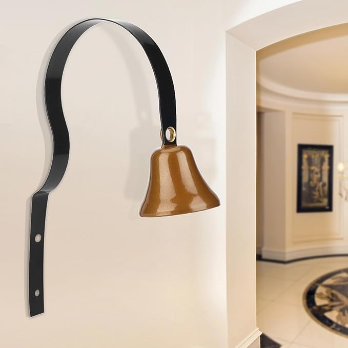 Watris Veiyi 2PCS Shopkeepers Bell, Door Chime, Hanging Bells for Door Opening, Business Entry, Homes, Dogs