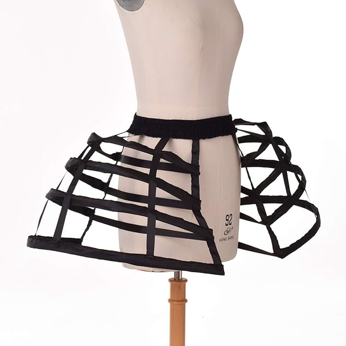Pannier Petticoat Women Victorian Bustle Cages Hoop Skirt Cage Skirt for Women