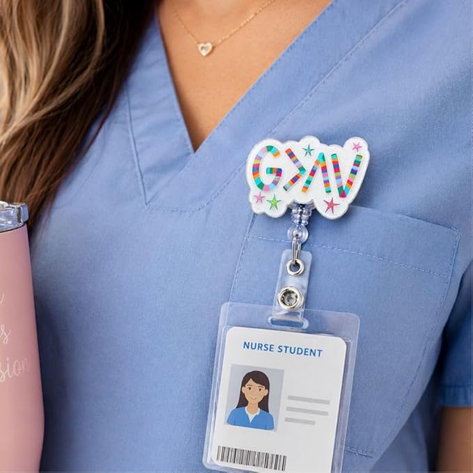 Religious Christian God is Greater Than The Highs and Lows Badge Reel for Nurse Teacher Positive Retractable ID Holder Healthcare Worker Inspirational Bible Faith Jesus Gift Accessories
